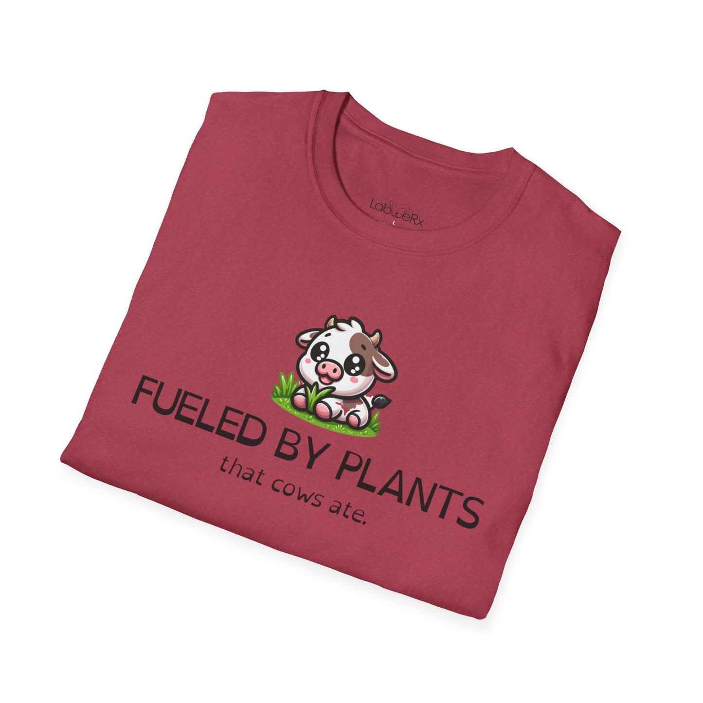 FUELED BY PLANTS THAT COWS ATE Competition Team T-Shirt - Unisex