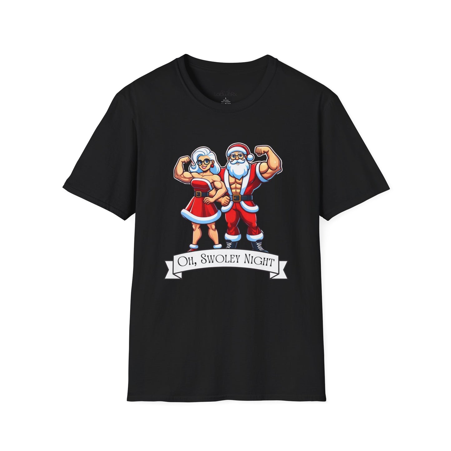 OH, SWOLEY NIGHT Santa and Mrs. Clause Variant Competition Team T-Shirt - Unisex