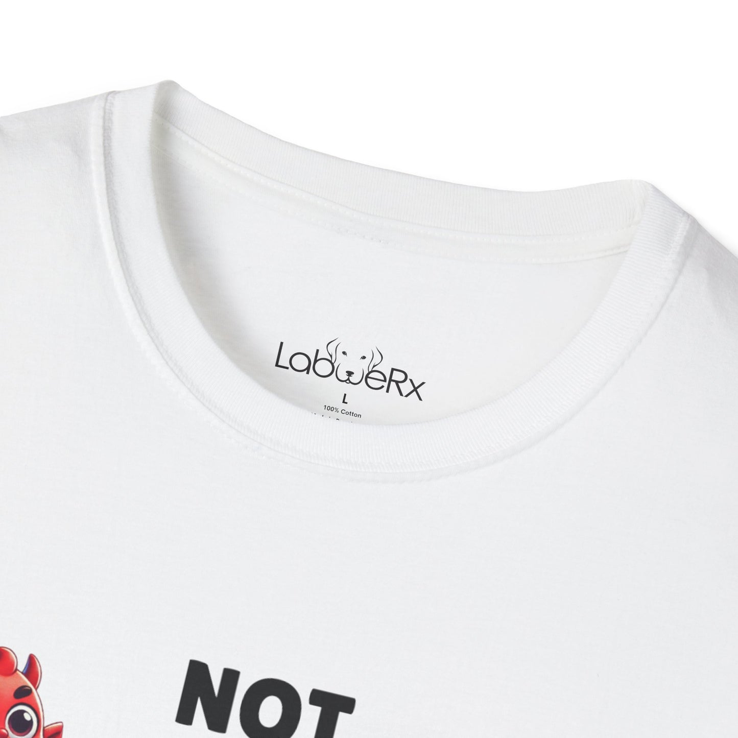 NOT TODAY SATAN (MALE) Male Competition Team T-Shirt - Unisex