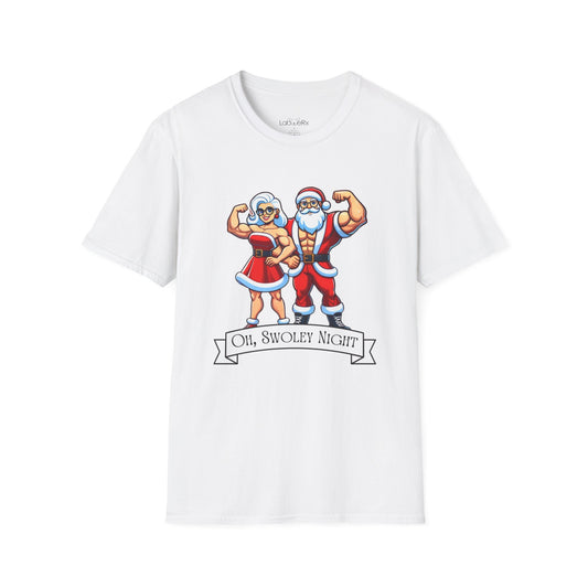OH, SWOLEY NIGHT Santa and Mrs. Clause Variant Competition Team T-Shirt - Unisex