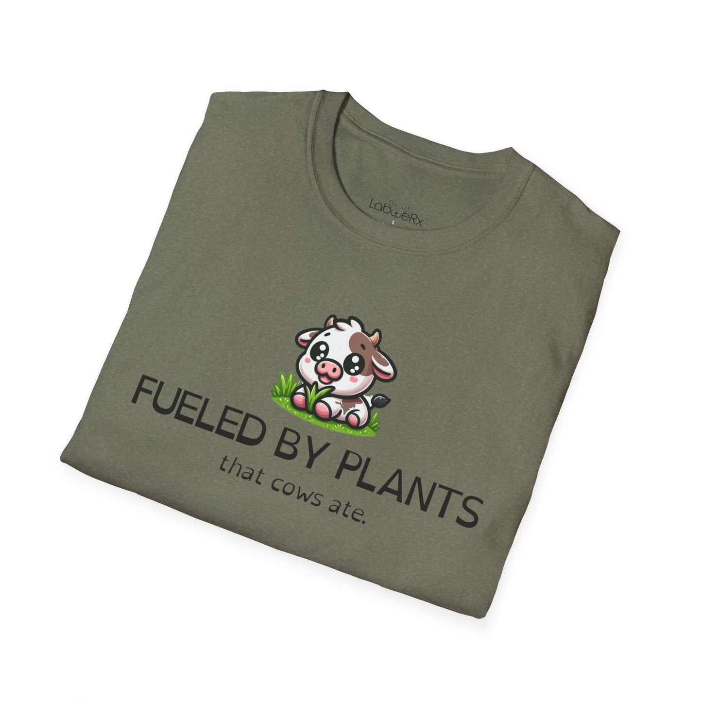 FUELED BY PLANTS THAT COWS ATE Competition Team T-Shirt - Unisex