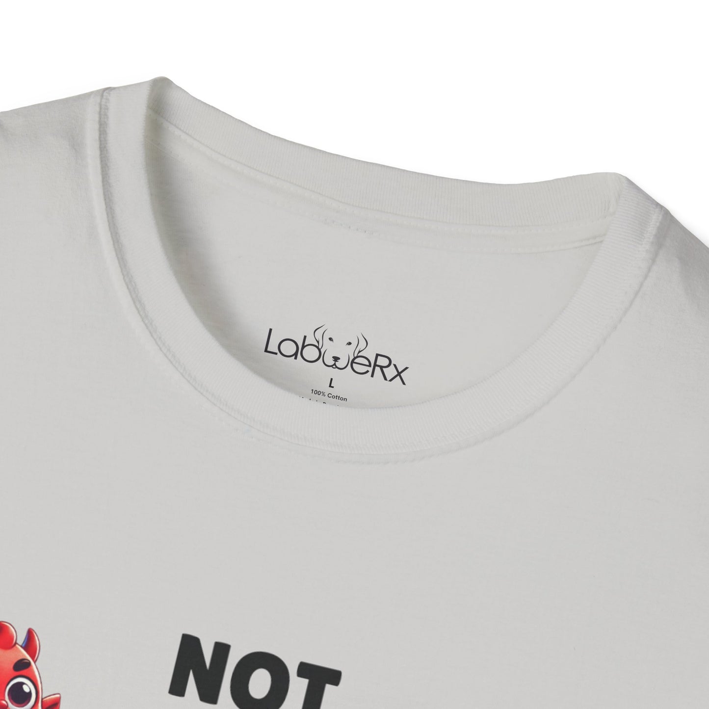 NOT TODAY SATAN (MALE) Male Competition Team T-Shirt - Unisex