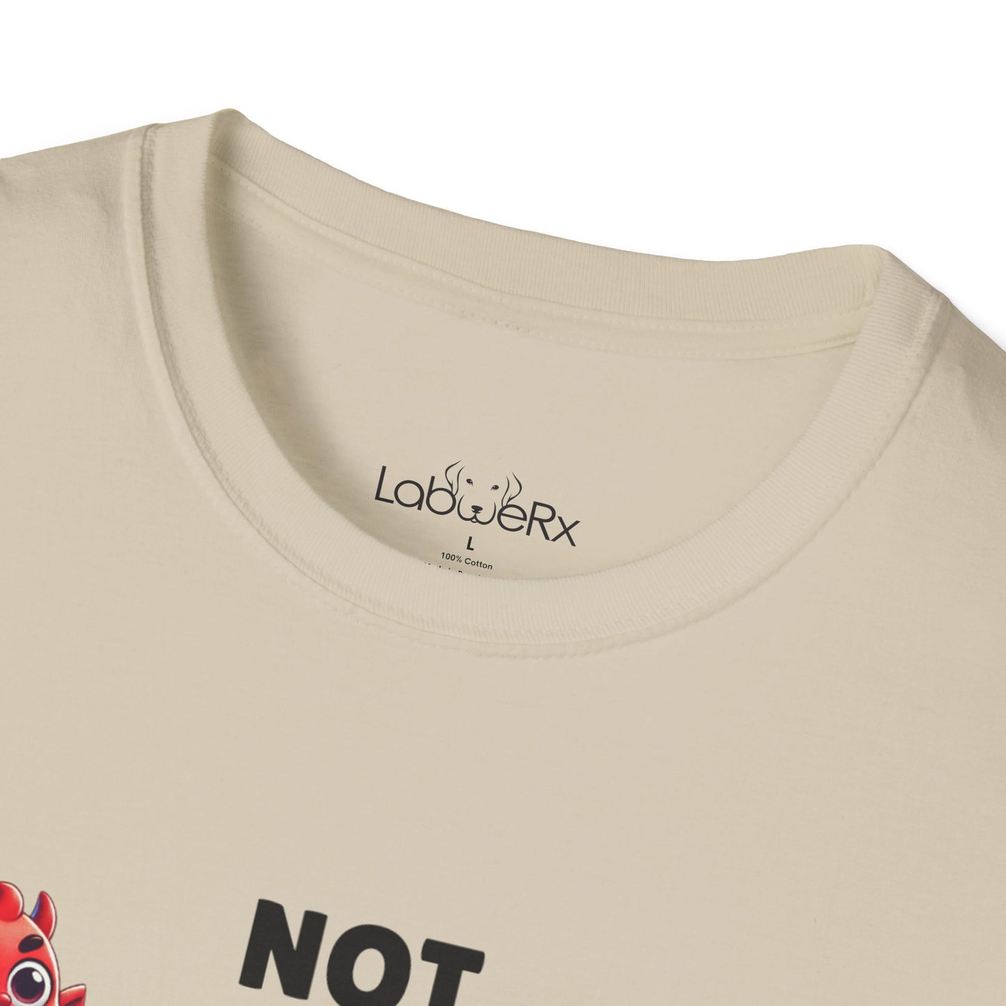 NOT TODAY SATAN (MALE) Male Competition Team T-Shirt - Unisex