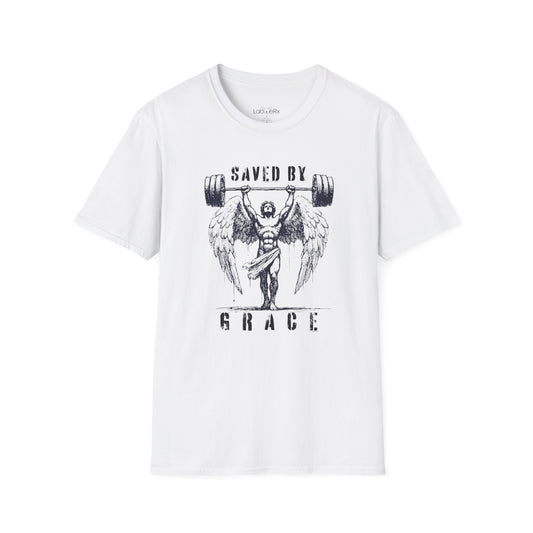SAVED BY GRACE (Male Variant) Competition Team T-Shirt - Unisex