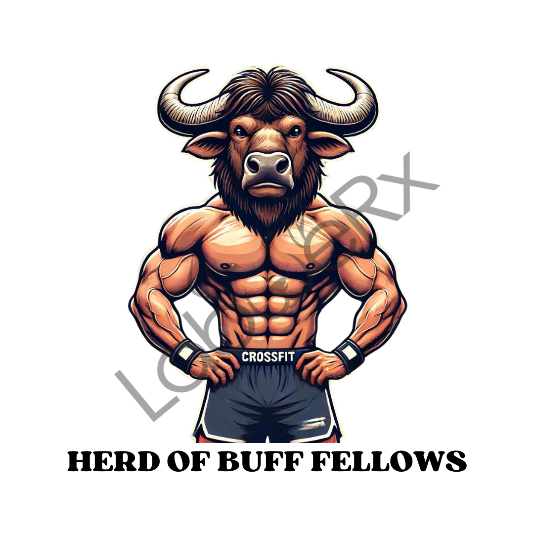 HERD OF BUFF FELLOWS - Art Download Only