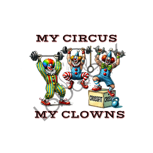 MY CIRCUS MY CLOWNS - Art Download Only