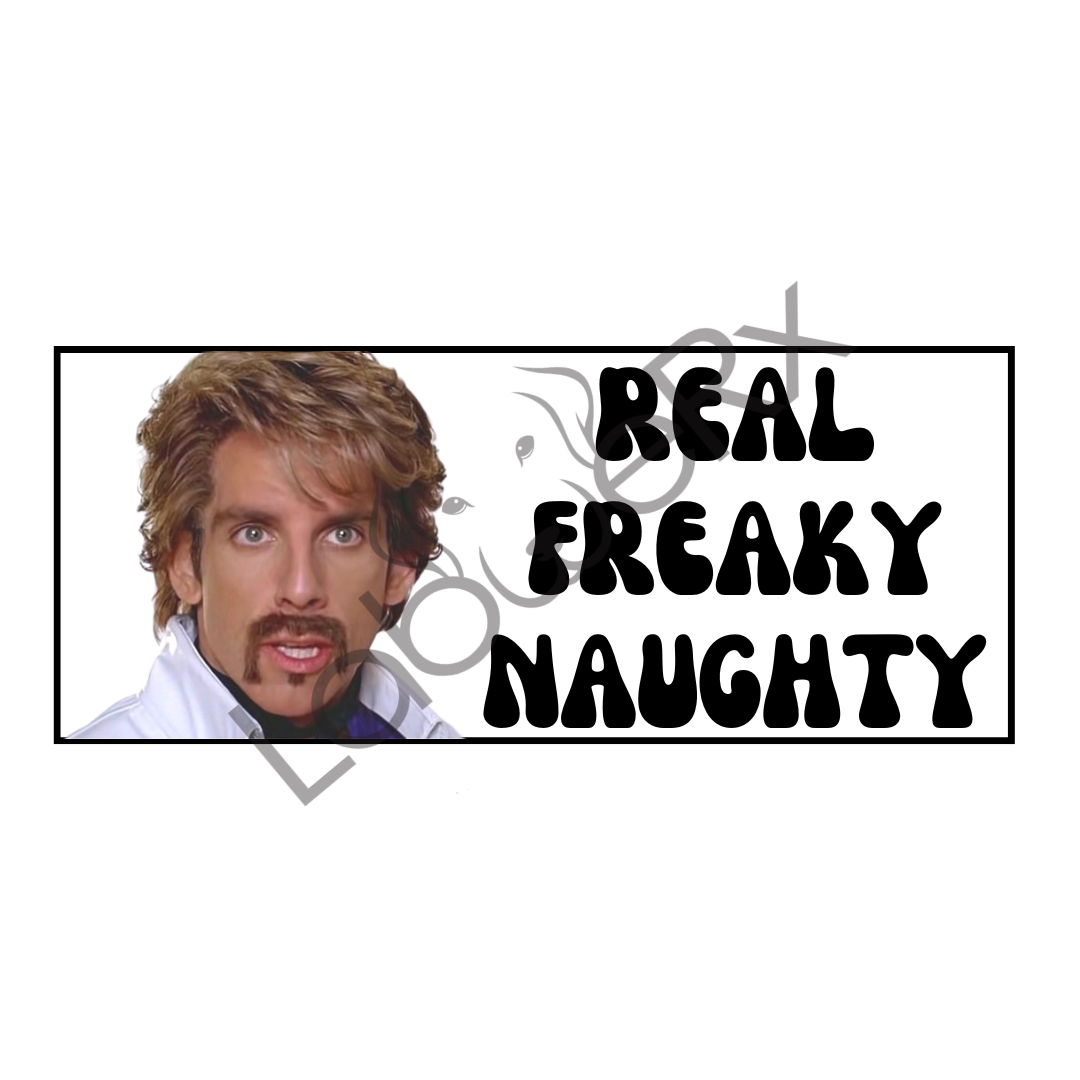 REAL FREAKY NAUGHTY - Art Download Only