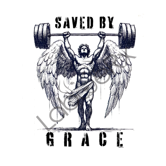 SAVED BY GRACE (Male Variant) - Art Download Only