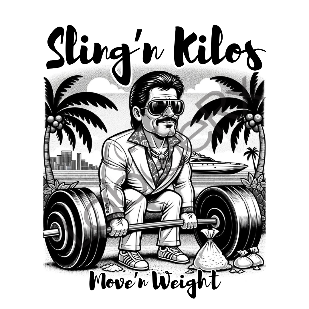 SLING'N KILOS - Art Download Only