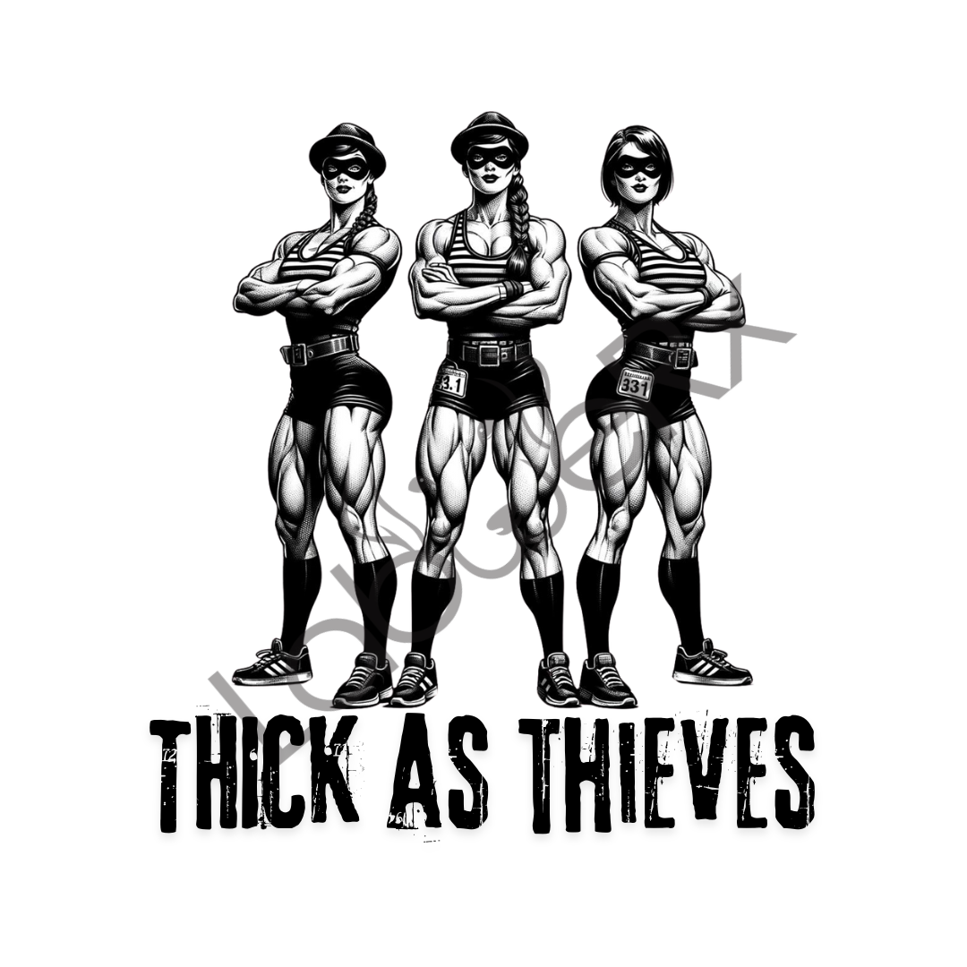 THICK AS THIEVES (Three Female Team Variant) - Art Download Only