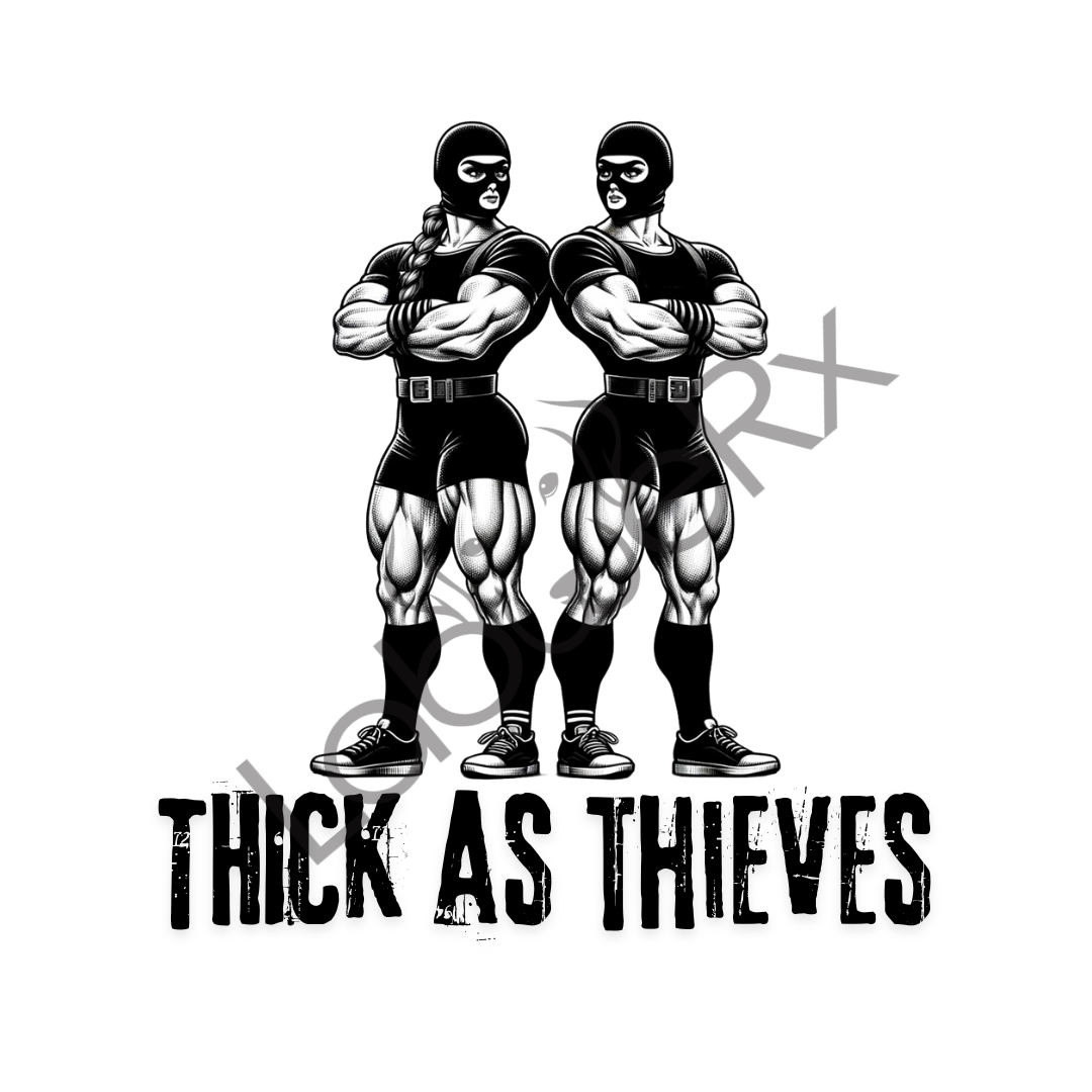 THICK AS THIEVES (Two Female Team Variant) - Art Download Only