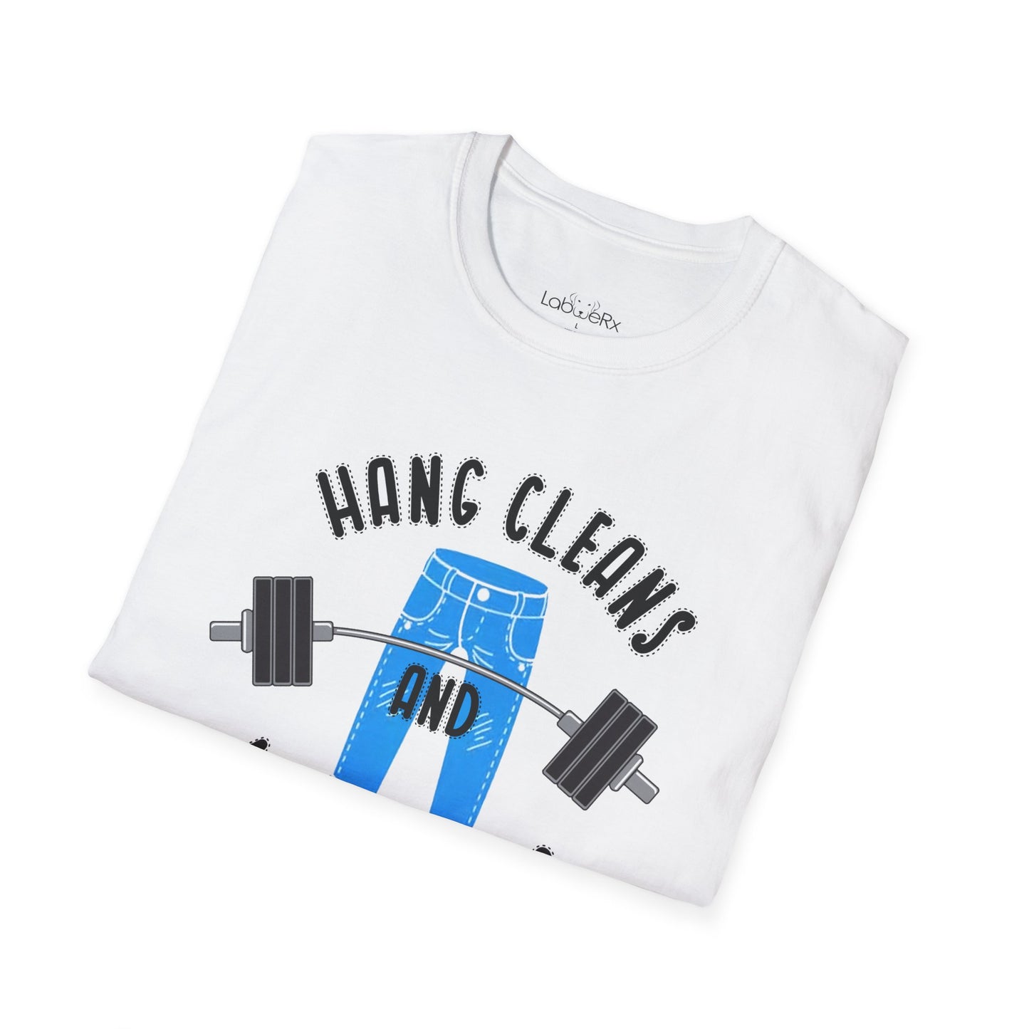 HANG CLEANS AND MOM JEANS Competition Team T-Shirt - Unisex