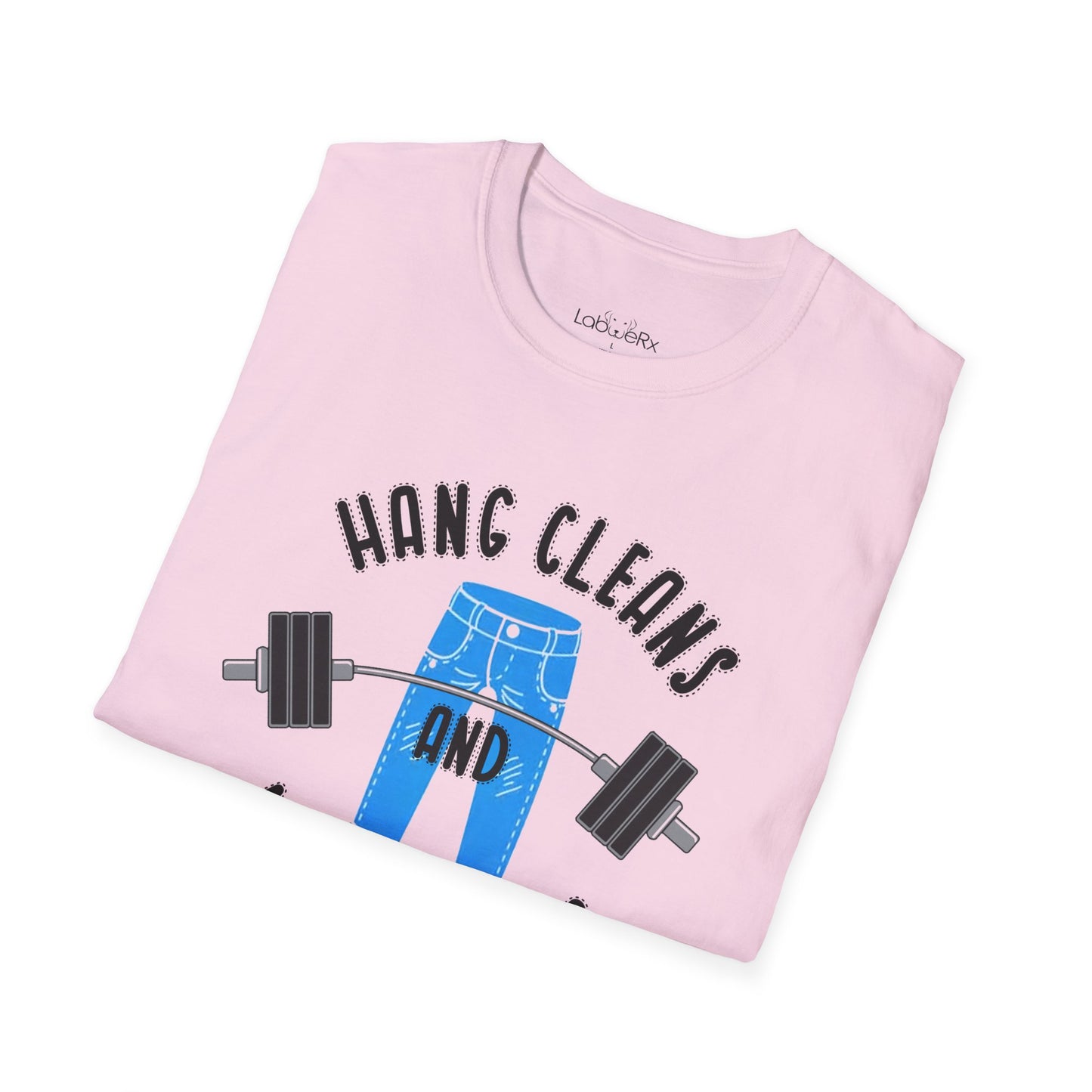 HANG CLEANS AND MOM JEANS Competition Team T-Shirt - Unisex