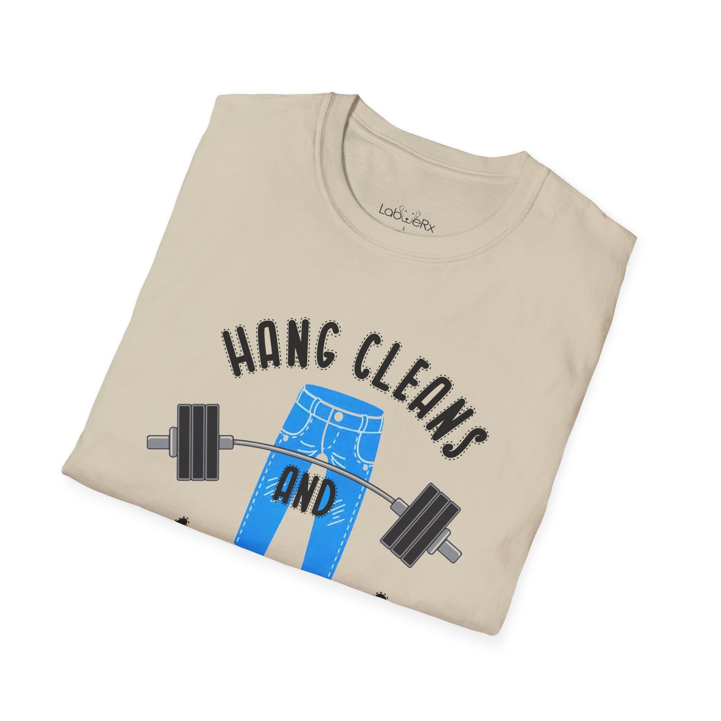 HANG CLEANS AND MOM JEANS Competition Team T-Shirt - Unisex