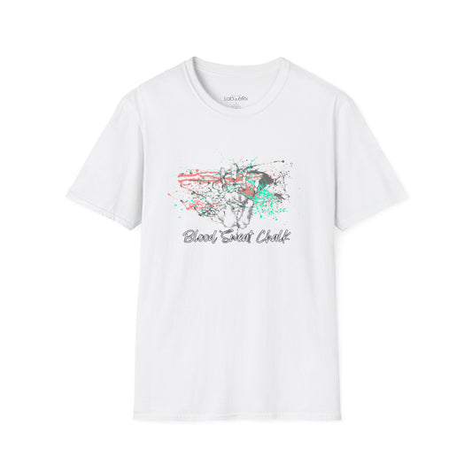 Blood Sweat Chalk Graphic T-Shirt - Unisex