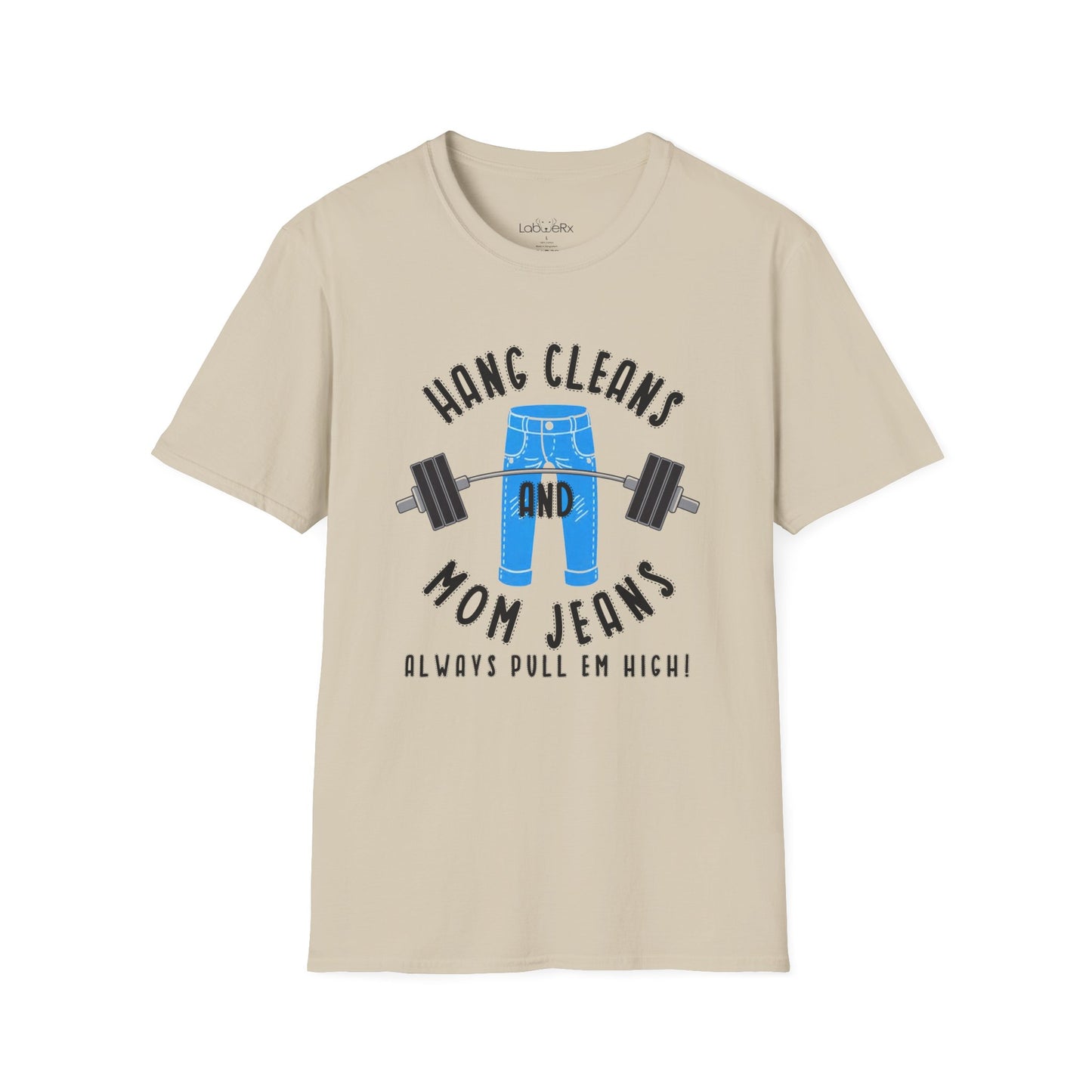 HANG CLEANS AND MOM JEANS Competition Team T-Shirt - Unisex