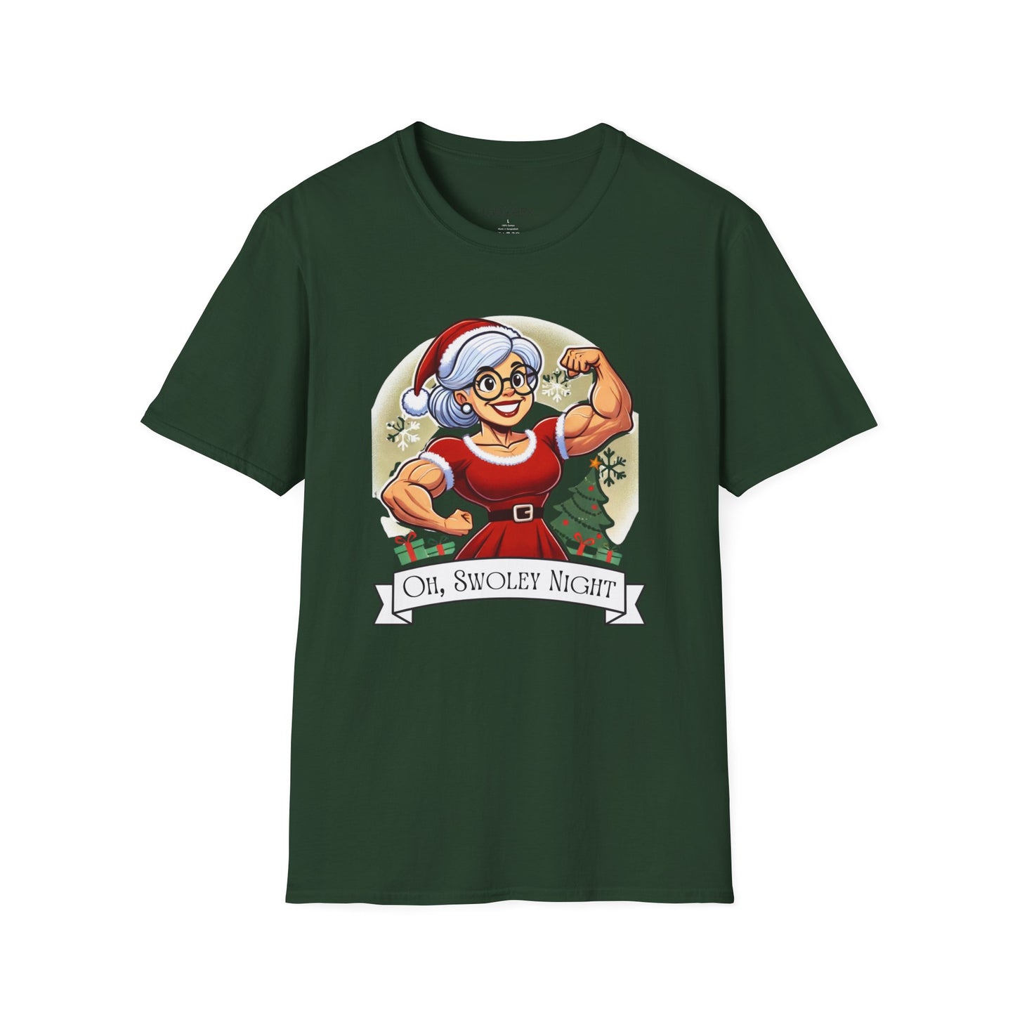OH, SWOLEY NIGHT Mrs. Clause Variant Competition Team T-Shirt - Unisex